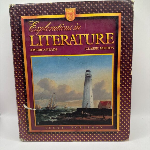 Explorations in Literature (America Reads) Hardcover Textbook Classic Edition - Picture 1 of 6